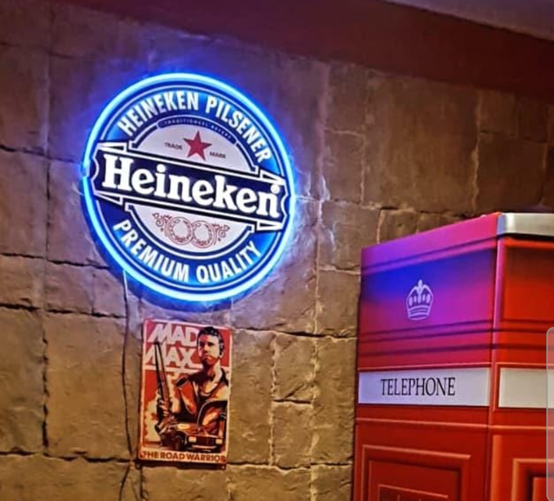 Heineken Azul 40cm diámetro