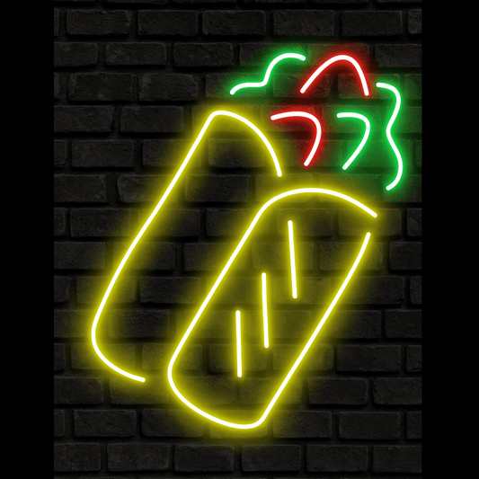Fajitas Neón 33x19cm