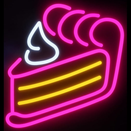 Torta Neón 38x38cm