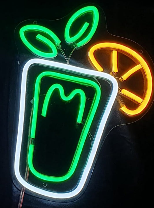 Mojito Neón 24x18cm