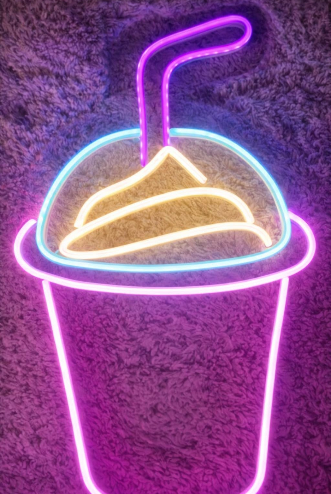 Frappes Neón 30x17cm